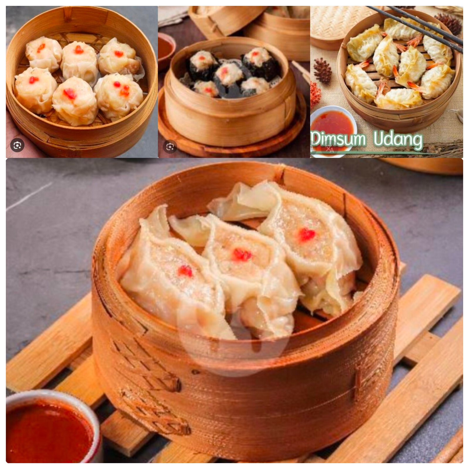 Paket Dimsum mix 4 rasa ( isi 16 )